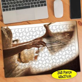 80268442 Piyano Çalan Sanatkar Eller 240 Parça Puzzle Yapboz
