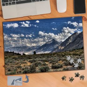 804 Dağlar Arasında Parça Bulut 240 Parça Puzzle Yapboz Tablo