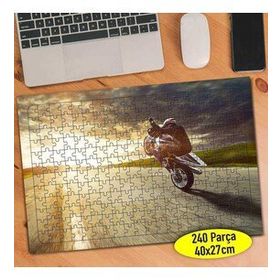 8068 Hız Tutkunu Motorsiklet Yarışçısı 240 Parça Puzzle Yapboz