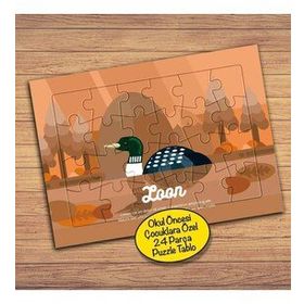 80PZ Göldeki Ördek Park Çocuklara Özel Puzzle Yapboz Tablo