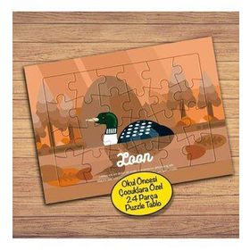 80PZ Göldeki Ördek Park Çocuklara Özel Puzzle Yapboz Tablo
