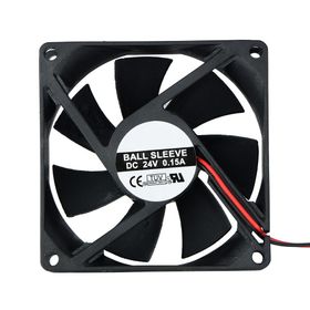 80x80x25 mm 24v Dc 2 Pin Plastik Kasa Fanı