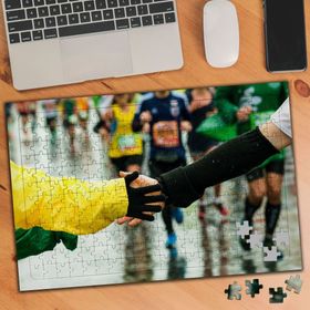 81040179 Maraton Koşucuları Desteği 240 Parça Puzzle Yapboz