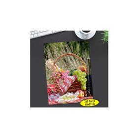81282249 Piknik Alanında Meyve Sepeti 240 Parça Puzzle Yapboz