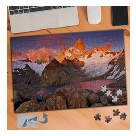 813 Taş Kayalıklar ve Güneş Işığı 240 Parça Puzzle Yapboz Tablo