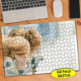 81842360 Güzellik Merkezi Peruklu Model 240 Parça Puzzle Yapboz