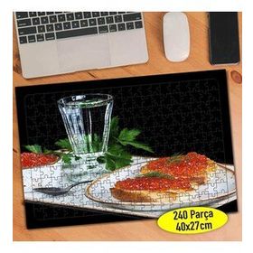 82816063 Kırmızı Havyar Balık Yumurtası 240 Parça Puzzle Yapboz