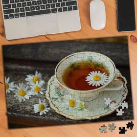 829527 Papatya Çayı Sakinlik 240 Parça Puzzle Yapboz