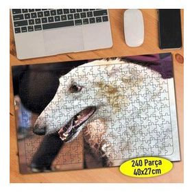 83190928 Rus Borzoy Cinsi Köpek 240 Parça Puzzle Yapboz