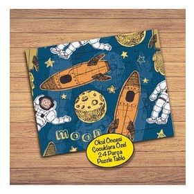 8365116 Aya Giden Astronot 24 Parça Çocuklara Özel Yapboz Tablo