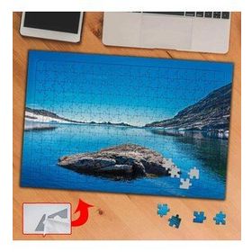 836992 Denizin Ortasında Kayalık 240 Parça Puzzle Yapboz Tablo