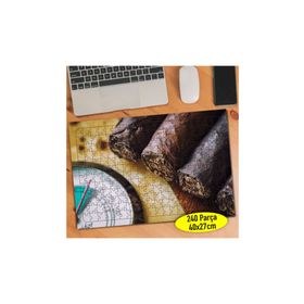 83862733 Tobacco Puro ve Pusula 240 Parça Puzzle Yapboz