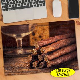 83862740 Tobacco Puro Viski Bardağı 240 Parça Puzzle Yapboz