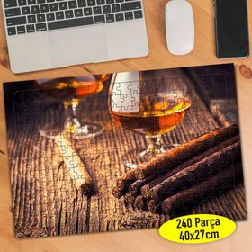 83862749 Tobacco Puro Viski Bardağı 240 Parça Puzzle Yapboz