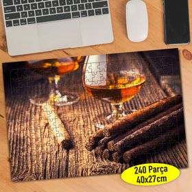 83862749 Tobacco Puro Viski Bardağı 240 Parça Puzzle Yapboz