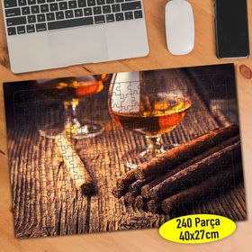 83862749 Tobacco Puro Viski Bardağı 240 Parça Puzzle Yapboz
