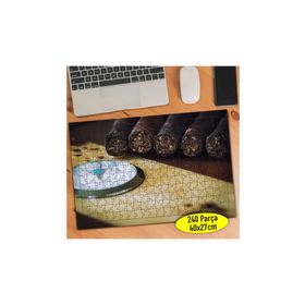 83983417 Tobacco Puro Viski Bardağı 240 Parça Puzzle Yapboz