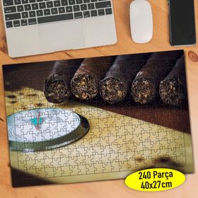 83983417 Tobacco Puro Viski Bardağı 240 Parça Puzzle Yapboz
