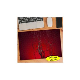 84154477 Kırmızı Zeminde Su Sıçraması 240 Parça Puzzle Yapboz