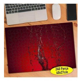 84154477 Kırmızı Zeminde Su Sıçraması 240 Parça Puzzle Yapboz