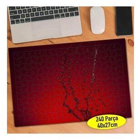 84154986 Kırmızı Zeminde Su Sıçraması 240 Parça Puzzle Yapboz