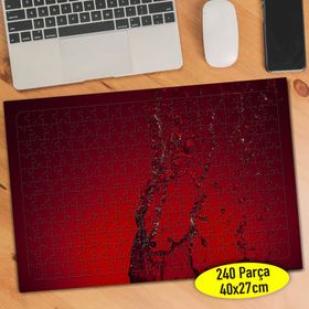 84156101 Kırmızı Zeminde Su Sıçraması 240 Parça Puzzle Yapboz