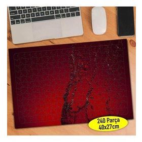 84156101 Kırmızı Zeminde Su Sıçraması 240 Parça Puzzle Yapboz