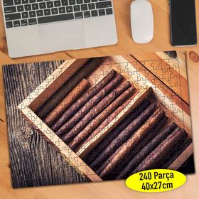 84177766 Tobacco Puro Ahşap Kutu 240 Parça Puzzle Yapboz