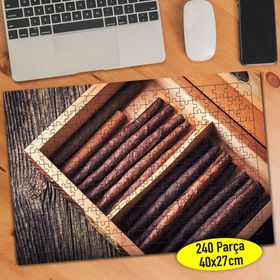 84177766 Tobacco Puro Ahşap Kutu 240 Parça Puzzle Yapboz