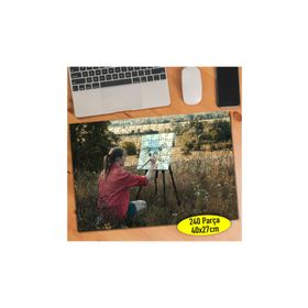 84638023 Rus Borzoy Cinsi Köpek Çizimi 240 Parça Puzzle Yapboz