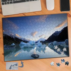 848 Denizde Buz Kütleleri Manzara 240 Parça Puzzle Yapboz Tablo