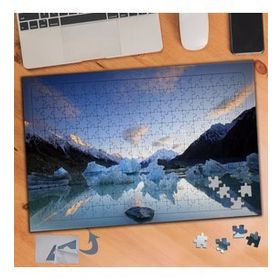 848 Denizde Buz Kütleleri Manzara 240 Parça Puzzle Yapboz Tablo