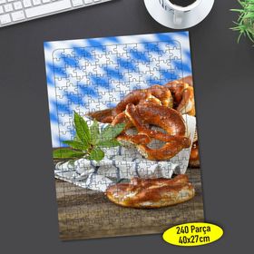 84801614 Tuzlu Kurabiye Sunumu 240 Parça Puzzle Yapboz