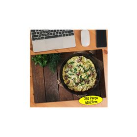 848643 Mantarlı Lezzetli Yemek Yiyecek 240 Parça Puzzle Yapboz