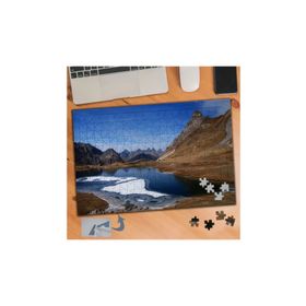 849 Su Birikintisi Ve Yüksek Dağlar 240 Parça Puzzle Yapboz Tablo