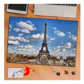 84FAC Bulutlar Altında Eyfel Kulesi 240 Parça Puzzle Yapboz Tablo