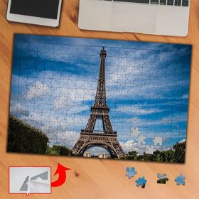 851853 Mavi Gökyüzü ve Eyfel Kule 240 Parça Puzzle Yapboz Tablo
