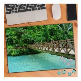 8532 Mavi Nehir Köprü 240 Parça Puzzle Yapboz
