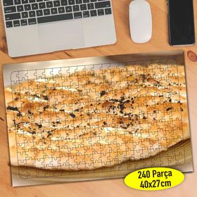 85345168 Ramazan Pidesi Yiyecek 240 Parça Puzzle Yapboz