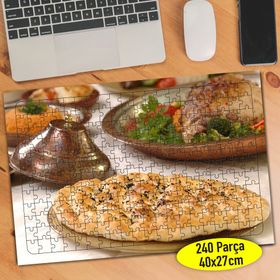 85345339 Ramazan Pidesi Gıda Yiyecek 240 Parça Puzzle Yapboz