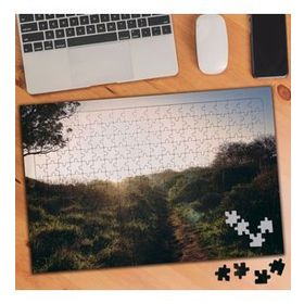8556 Gündoğumu Çimenler 240 Parça Puzzle Yapboz
