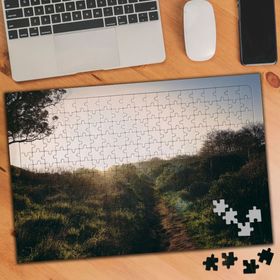 8556 Gündoğumu Çimenler 240 Parça Puzzle Yapboz