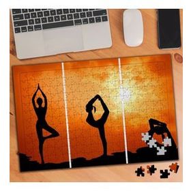 85608013 Gün Batımı Yogası 240 Parça Puzzle Yapboz