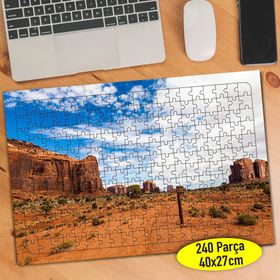 8562 Arizona Monument Valley Manzara 240 Parça Puzzle Yapboz