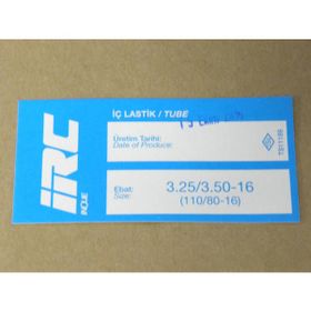 8566 3.25/3.50x16 Irc İç Lastik