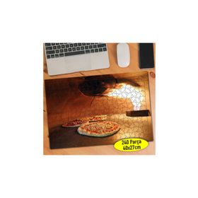 86102148 Taş Fırında Pizza Fast Food 240 Parça Puzzle Yapboz