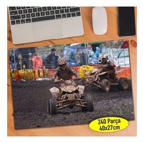 8629201 Zorlu Parkurda ATV ile Safari 240 Parça Puzzle Yapboz