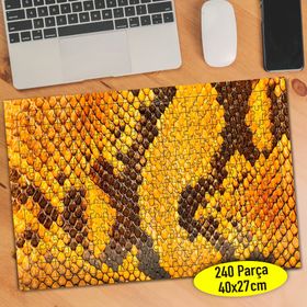 86327869 Sarı Piton Deri Deseni 240 Parça Puzzle Yapboz