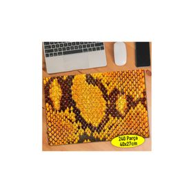 86327968 Sarı Piton Deri Deseni 240 Parça Puzzle Yapboz