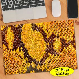 86327968 Sarı Piton Deri Deseni 240 Parça Puzzle Yapboz